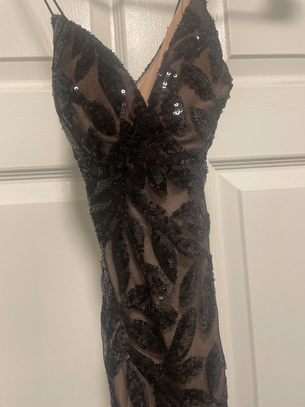 Black/tan prom dress - Picture 3 of 3